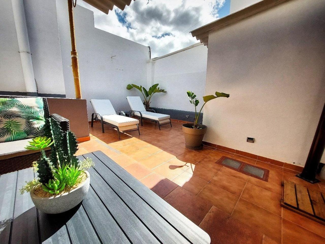 Casa Bimba Agaete Con Terraza Y Ducha Exterior Apartment Exterior photo