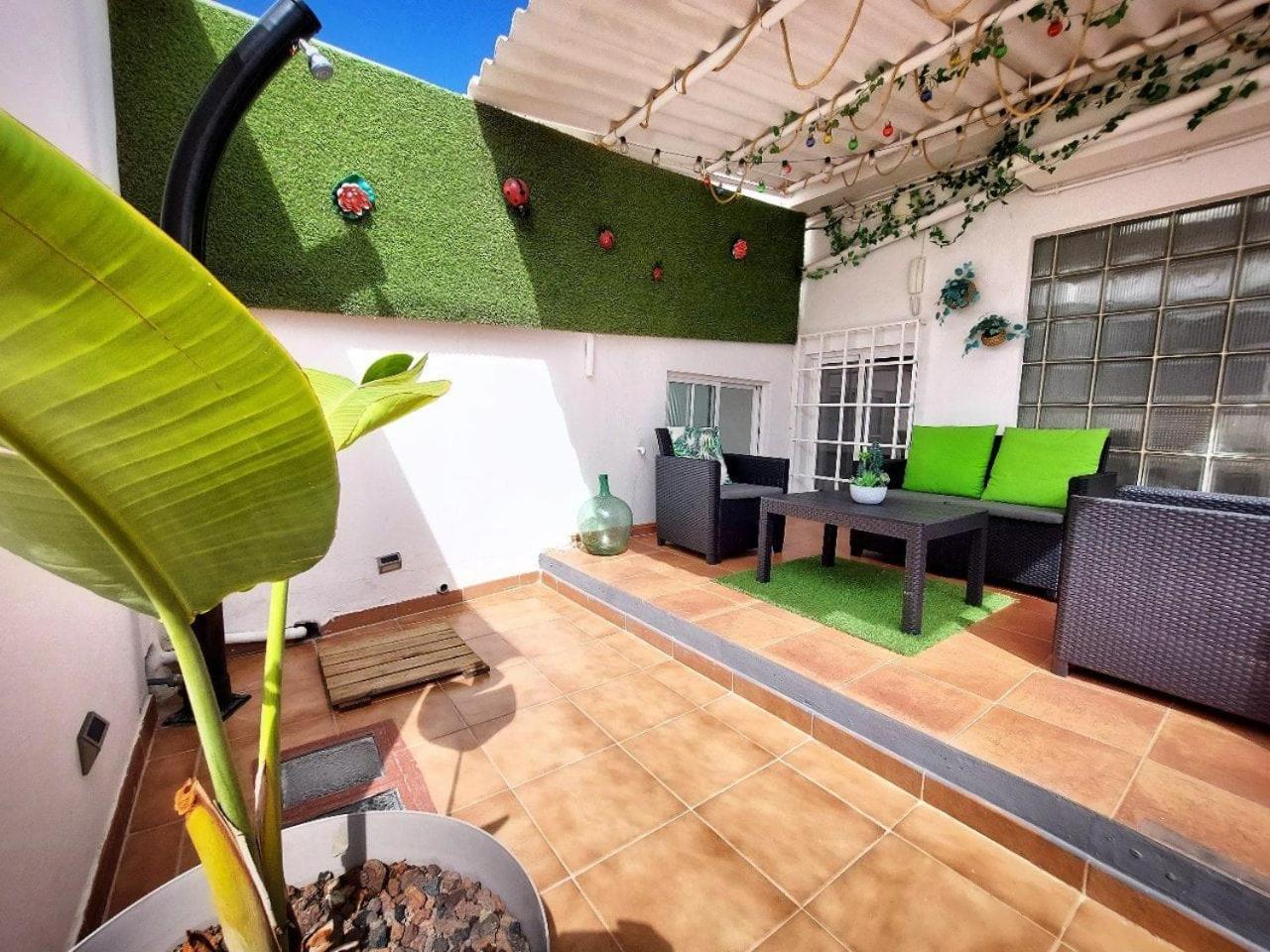 Casa Bimba Agaete Con Terraza Y Ducha Exterior Apartment Exterior photo